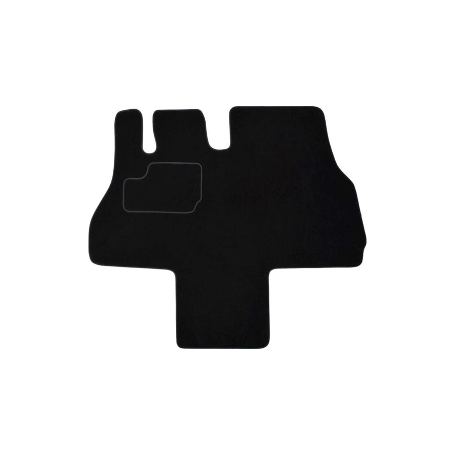 MAMMOOTH Tailored A041 PGT350 PRM 01 Floor mat set for PEUGEOT BOXER Textile, Front, Quantity: 1, Black