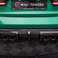 MAXTON DESIGN CF-BM-4-G82-M-RS1-245-P CARBON FIBER REAR DIFFUSER BMW M4 G82 / M3 G80 | ML Performance