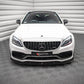 Maxton Design Mercedes Benz C63 AMG Coupe C205 (Facelift) Front Splitter V.1