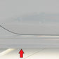 Rieger 00059602 VW Mk8 Golf Right Side Skirt (GTI, GTD & GTE) -  Matte Black