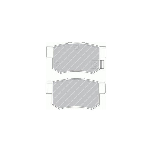 Ferodo Fsl956 Brake Pad Set Fuse Technology With Acoustic Wear Warning