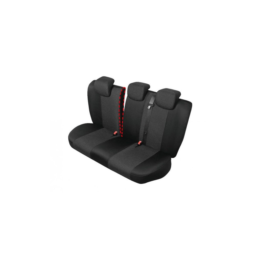 KEGEL 5-1254-217-4015 Car seat cover Black, Polyester, Rear