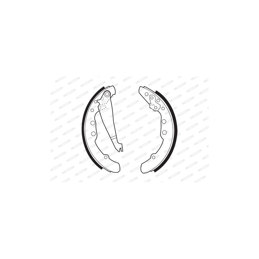 FERODO PREMIER FSB409 Brake Shoe Set