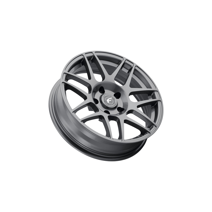 Forgestar F1737C063N26 17x5 F14 Drag Semi Concave 5x120.65 ET-26 BS2 Gloss Anthracite Drag Racing Wheel