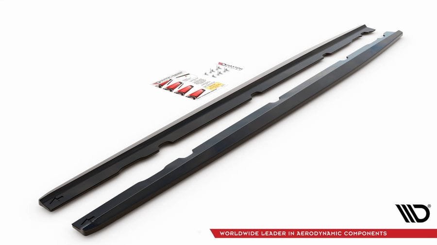 Maxton Design Mercedes Benz C63 AMG Coupe C205 (Facelift) Side Skirts Diffusers V.1