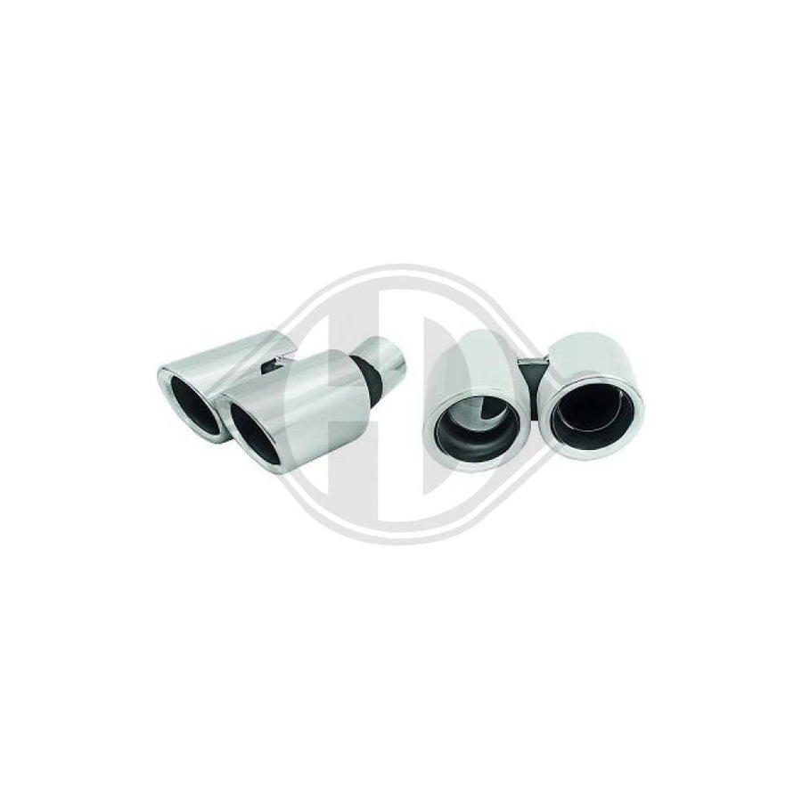 DIEDERICHS HD Tuning 4205000 Exhaust tip for PORSCHE Panamera (971) 270, 65 mm, Stainless Steel