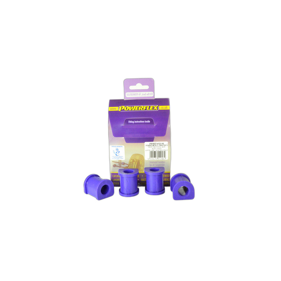 Powerflex PFR57-412-16 Porsche 911 Classic Rear Anti Roll Bar Bush 16mm | Duco Car Parts UK Car Parts