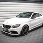Maxton Design Mercedes Benz C63 AMG Coupe C205 (Facelift) Side Skirts Diffusers V.1