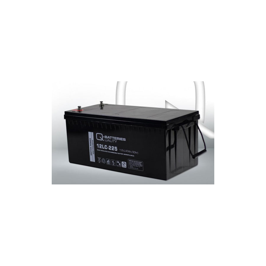 Q-Batteries 12LC225 / 12V 243Ah Lead acid battery Cycle type AGM Deep Cycle VRLA