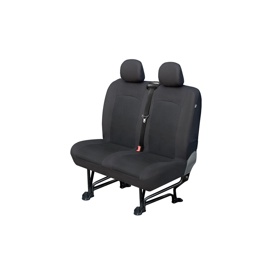 CARPASSION 30220 Workshop seat cover Front, Black