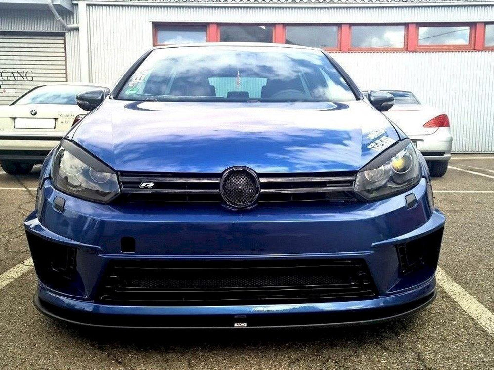 Maxton Design VW-GO-6-R400-FD1T Front Splitter VW Golf MK6 (with R400 Bumper) | Duco Car Parts UK Car Parts