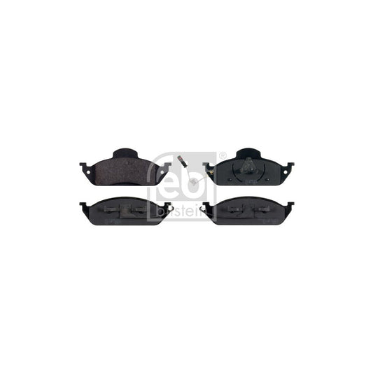Febi Bilstein 16410 Brake Pad Set Suitable For Mercedes Benz Ml Class W163 Front Axle Incl Wear Warning Contact