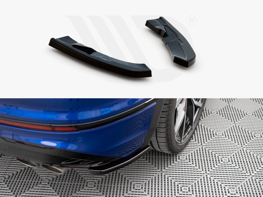 Maxton Design VW-TI-2F-R-RSD1T Rear Side Splitters VW Tiguan R MK2 Facelift (2020-) | Duco Car Parts UK Car Parts