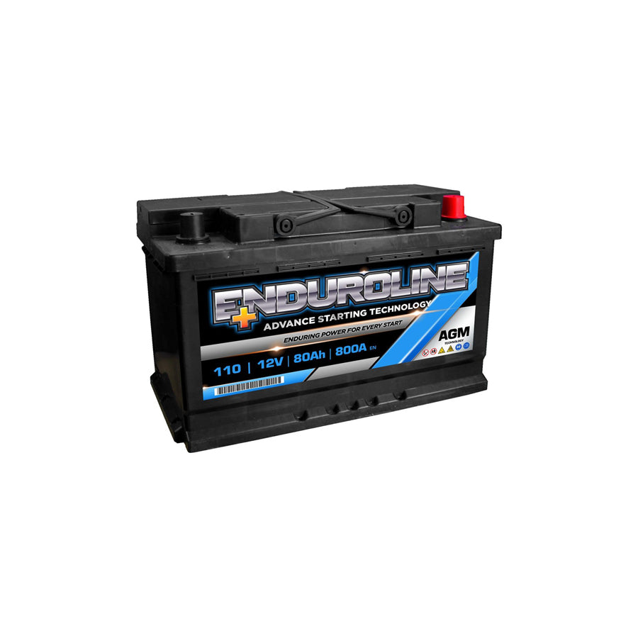 Enduroline 110 AGM Car Battery 80Ah