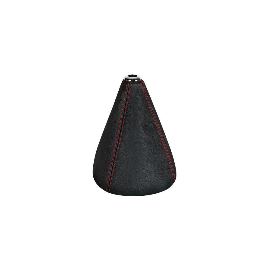 PILOT Premium 05040 Gear stick gaiter Leather, Black, Red, Universal