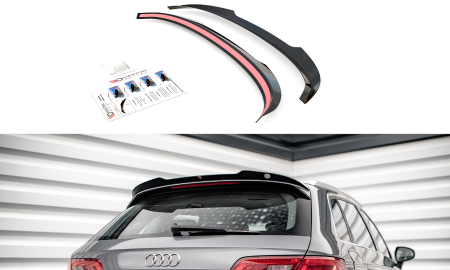 Maxton Design AU-A3-8V-CAP1T Spoiler Cap Audi A3 Sportback 8V | Duco Car Parts UK Car Parts