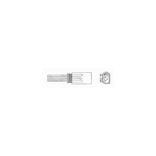 NTK Lambda Sensor / O2 Sensor (NGK 5754) - OZA659-EE50