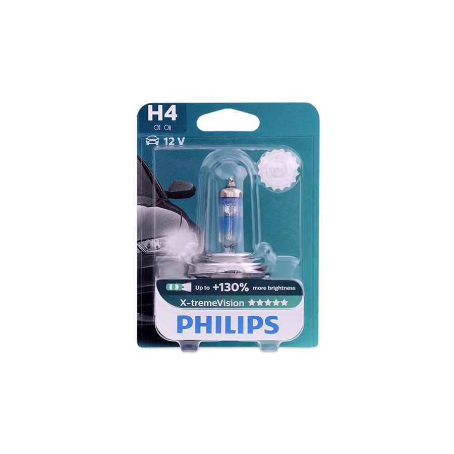 PHILIPS X-tremeVision 12342XV+B1 Bulb, spotlight H4 12V 60/55W P43t-38 3500K Halogen