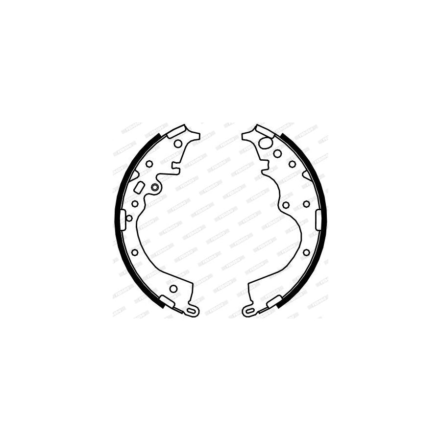 FERODO PREMIER FSB4122 Brake Shoe Set for TOYOTA HIACE