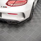 Maxton Design Mercedes Benz C63 AMG Coupe C205 (Facelift) Rear Side Splitters