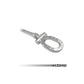 034MOTORSPORT STAINLESS STEEL TOW HOOK - 145MM FOR AUDI 8S/B8/B8.5
