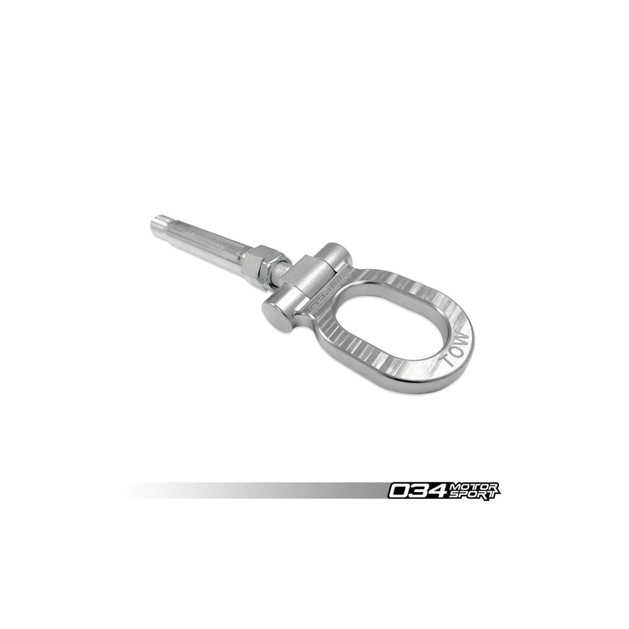 034MOTORSPORT STAINLESS STEEL TOW HOOK - 145MM FOR AUDI 8S/B8/B8.5