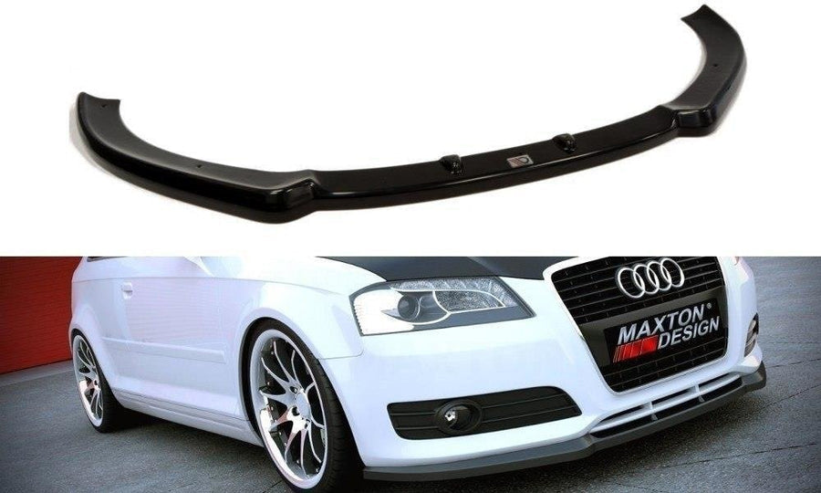 Maxton Design AU-A3-2F-FD1T Front Splitter Audi A3 8P Facelift | Duco Car Parts UK Car Parts