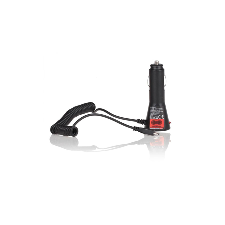 HEYNER MobileEnergy Pro 511500 In-car charger 12, 24V, 1.2m, Number of inlets/outlets: 1 USB; 1, micro USB, Black