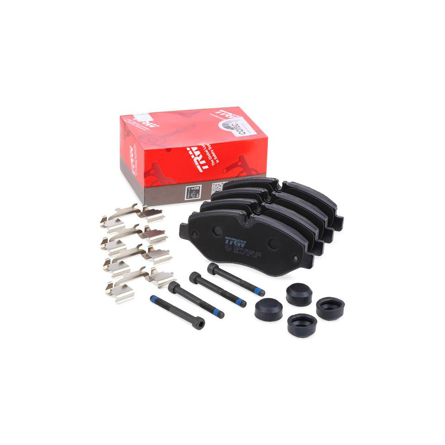 TRW Cotec Gdb1747 Brake Pad Set For Iveco Daily Prepared For Wear Indicator With Brake Caliper Screws With Accessories