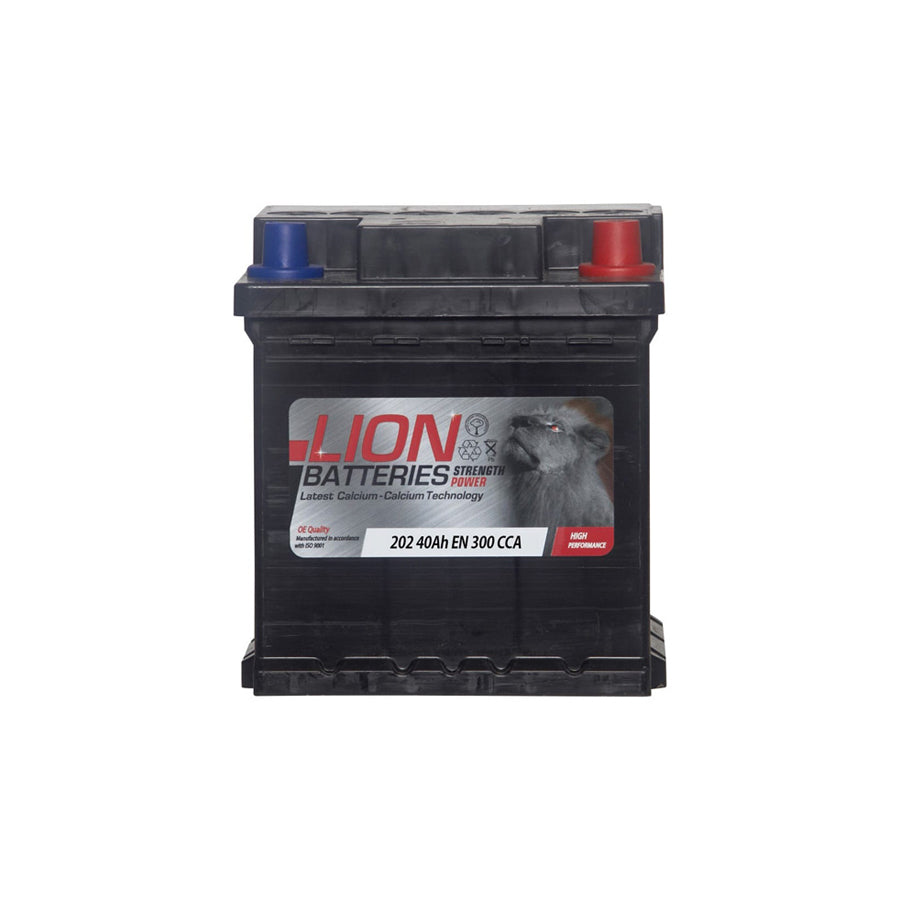 Lion 202 Car Battery - 3 Year Guarantee