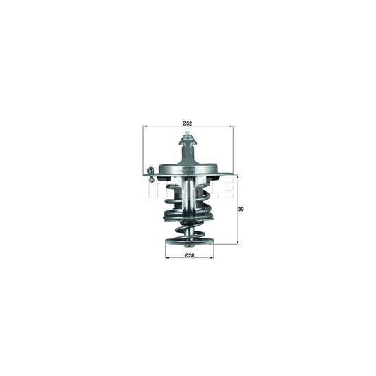 MAHLE ORIGINAL TX 71 82D Engine thermostat Opening Temperature: 82°C, with seal