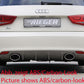 Rieger 00044110 Audi 8X A1 Rear Diffuser