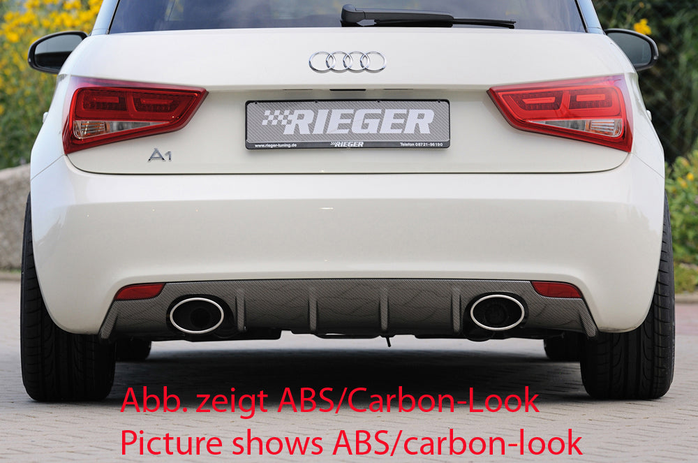 Rieger 00044110 Audi 8X A1 Rear Diffuser