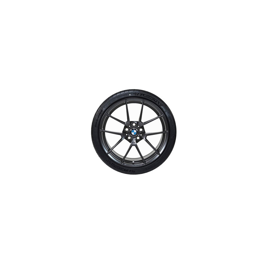 Genuine BMW F80 F82 F87 M Performance Matte Black 19' Y-spoke 763M Front Wheel (M2, M2 Competition, M3 & M4)
