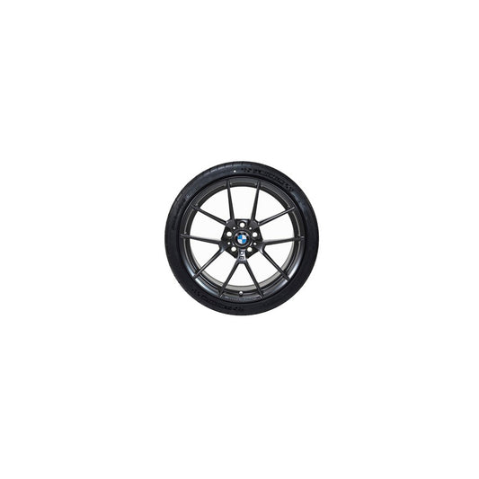 Genuine BMW F80 F82 F87 M Performance Matte Black 19' Y-spoke 763M Front Wheel (M2, M2 Competition, M3 & M4)
