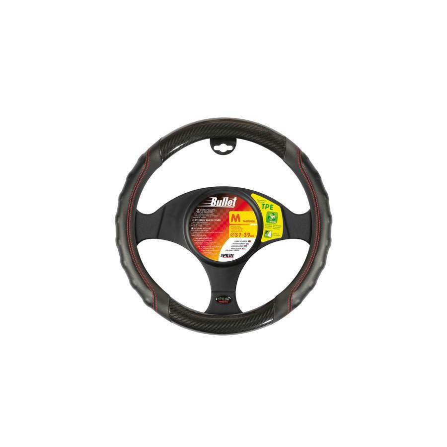 PILOT Bullet 32975 Steering wheel cover ?: 37-39cm, Leatherette, TPE (thermoplastic elastomer)