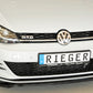 Rieger 00088148 VW Mk7 Golf Front Splitter (GTI, GTD & GTE) - Glossy Black