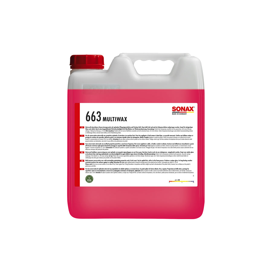 Sonax MultiWax 10L | ML Performance Car Care