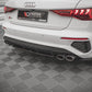 Maxton Design Audi S3 8Y Sportback Central Rear Splitter