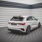 Maxton Design Audi S3 8Y Sportback Central Rear Splitter