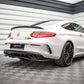 Maxton Design Mercedes Benz C63 AMG Coupe C205 (Facelift) Central Rear Splitter (with vertical bars)