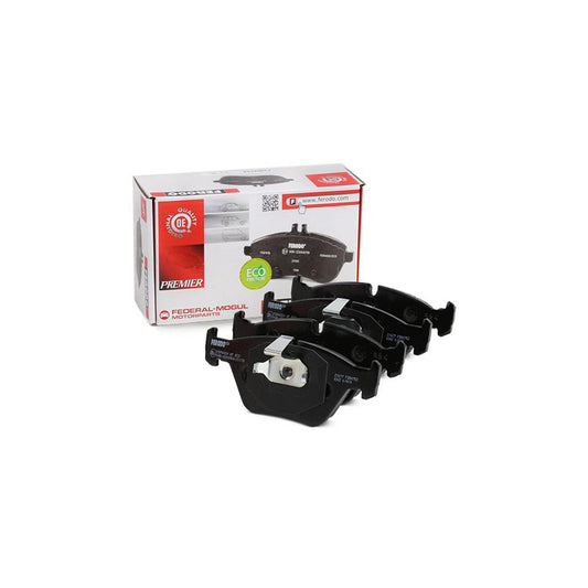Ferodo Fdb4752 Brake Pad Set Premier Eco Friction Prepared For Wear Indicator With Piston Clip Without Accessories