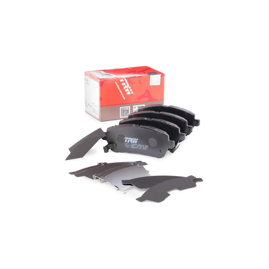 TRW Cotec Gdb3437 Brake Pad Set With Acoustic Wear Warning