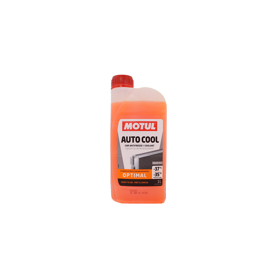 Motul Auto Cool Optimal -37C Car Antifreeze Coolant - Ready To Use 1l