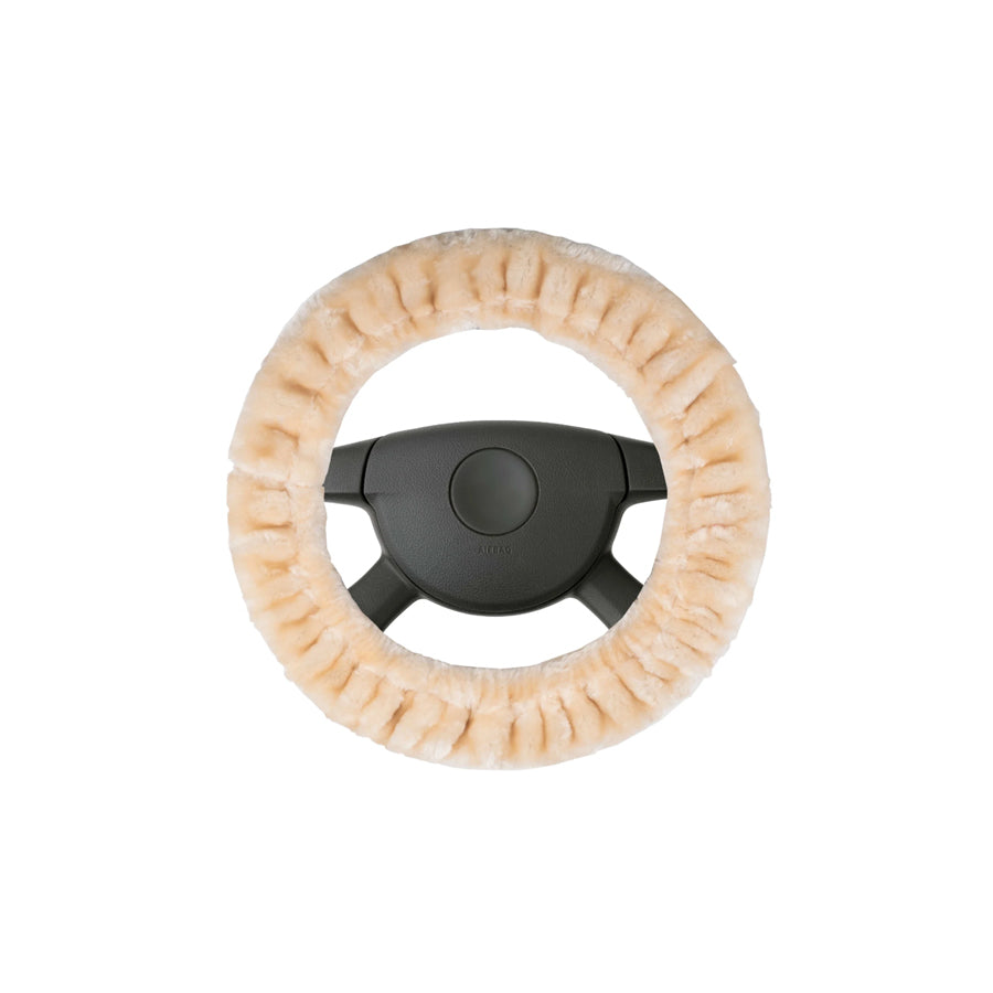 WALSER Teddy 20098 Steering wheel cover 37mm, 39mm, Beige