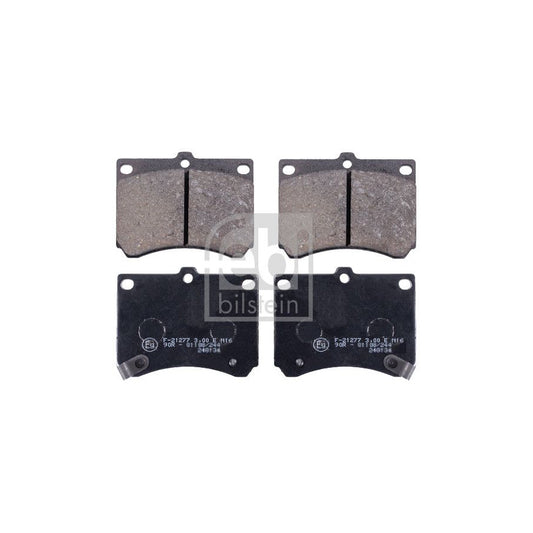 Febi Bilstein 16499 Brake Pad Set Front Axle With Acoustic Wear Warning