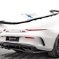Maxton Design ME-C-205F-AMG-C-RD1T+RD2T Central Rear Splitter (with vertical bars) Mercedes Benz C63 AMG Coupe C205 (Facelift) | Duco Car Parts UK Car Parts
