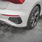 Maxton Design Audi S3 8Y Sportback Rear Side Splitters V.2