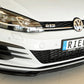 Rieger 00088148 VW Mk7 Golf Front Splitter (GTI, GTD & GTE) - Glossy Black