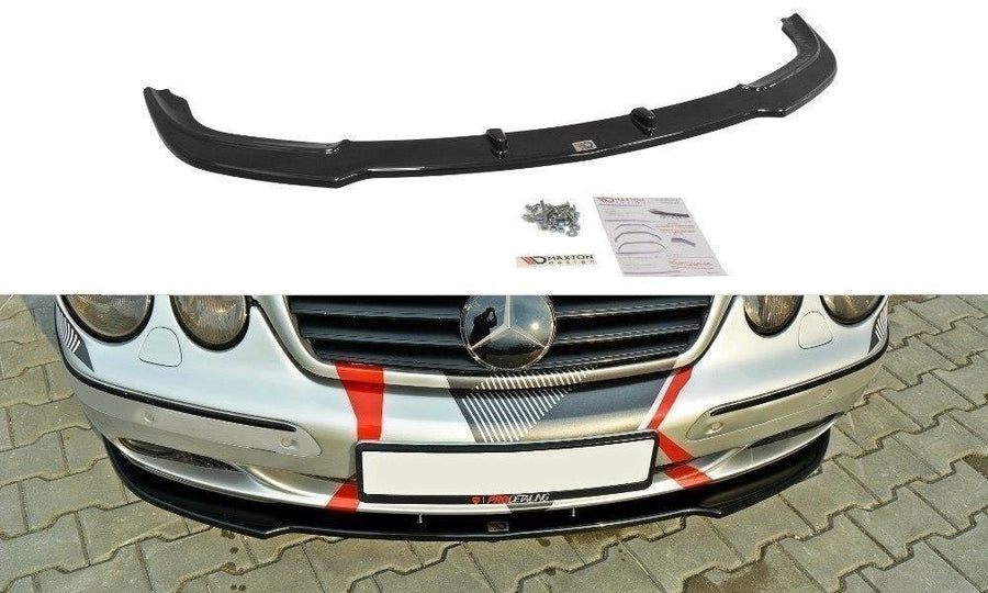 Maxton Design ME-CL-215-FD1T Front Splitter Mercedes Benz CL-Class C215 | Duco Car Parts UK Car Parts